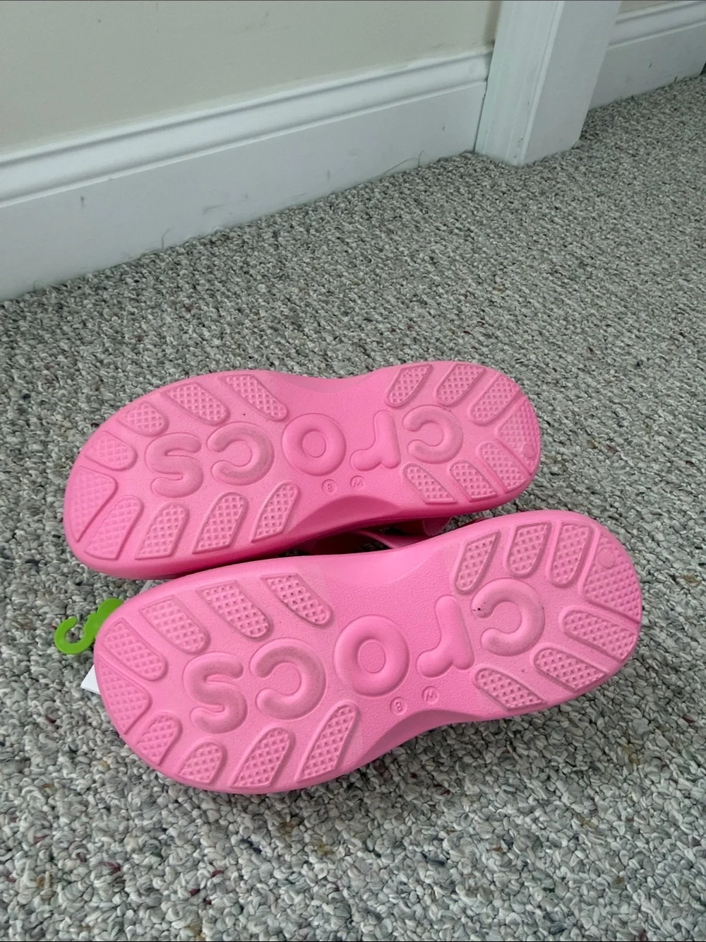 CROCS Platform Sandal in Bright Pink - Picture 3 of 4
